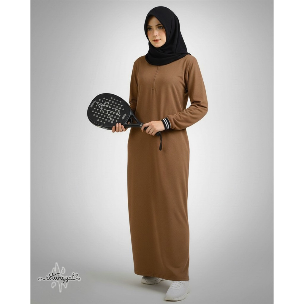 Setunggal - Bhinka Gamis Olahraga Wanita Muslim