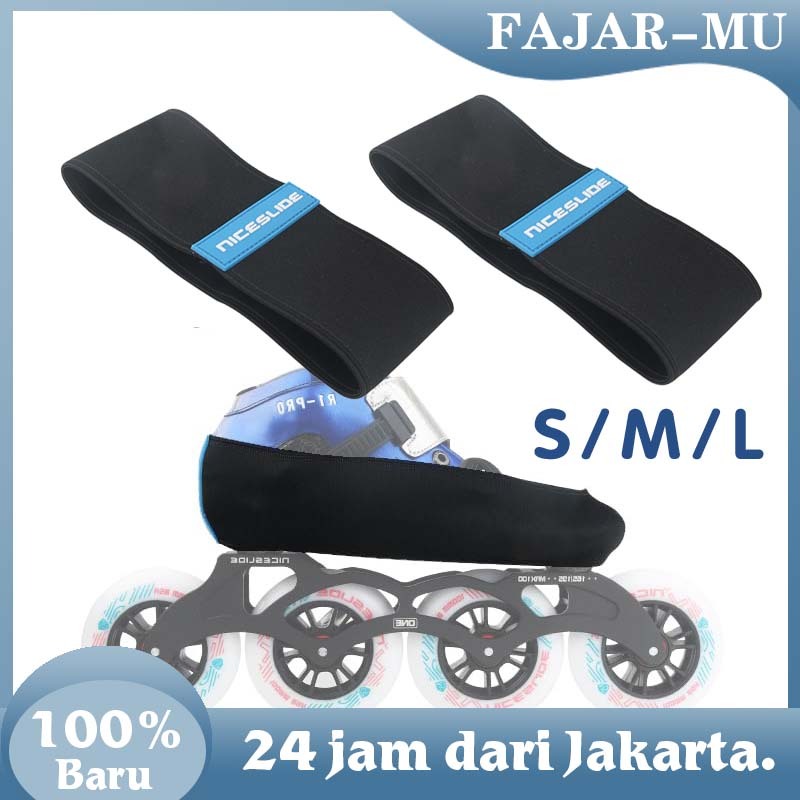 2Pcs Cover Roda Inline Skate / Cover Boots Sepatu Roda / Pelindung Sepatu Roda