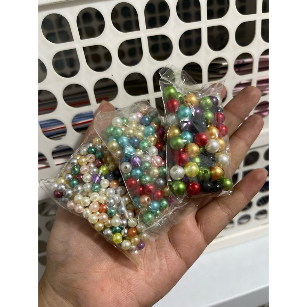 Mutiara Ringan ABS 4mm 6mm 8mm Monte Payet