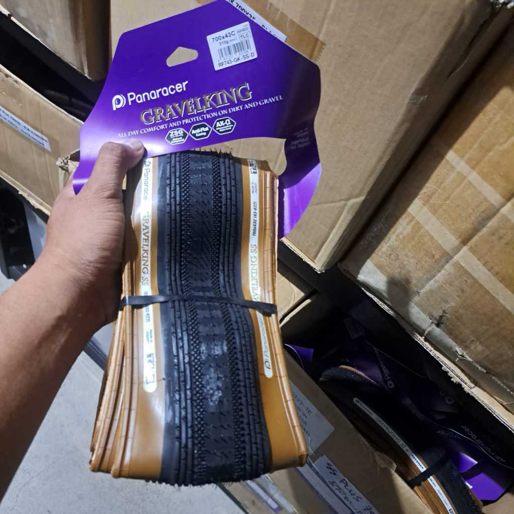 Panaracer Gravelking ss 700 x 43 Black Brown