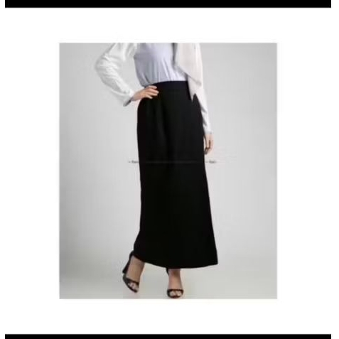 ROK SPAN HITAM/ ROK SPAN HITAM UNTUK KERJA/ KULIAH