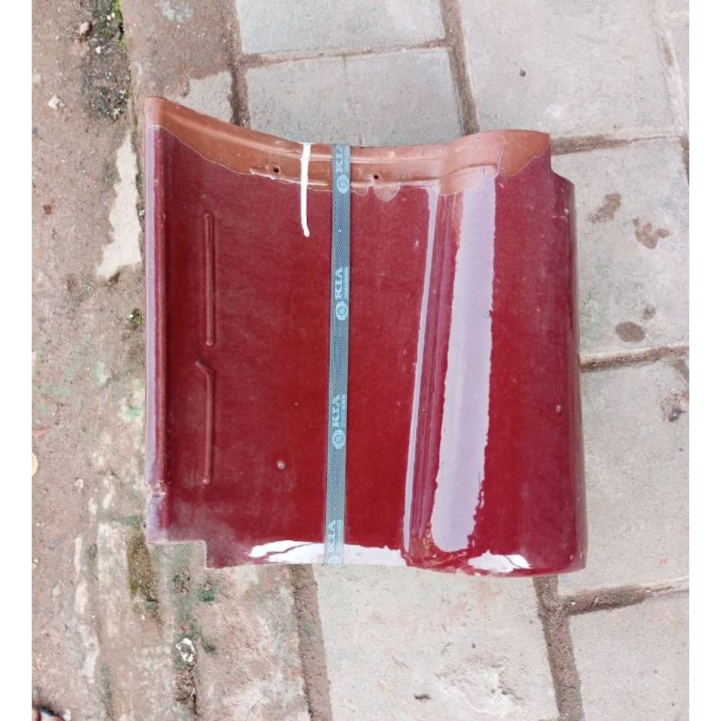 Genteng Keramik Merah Maroon KIA