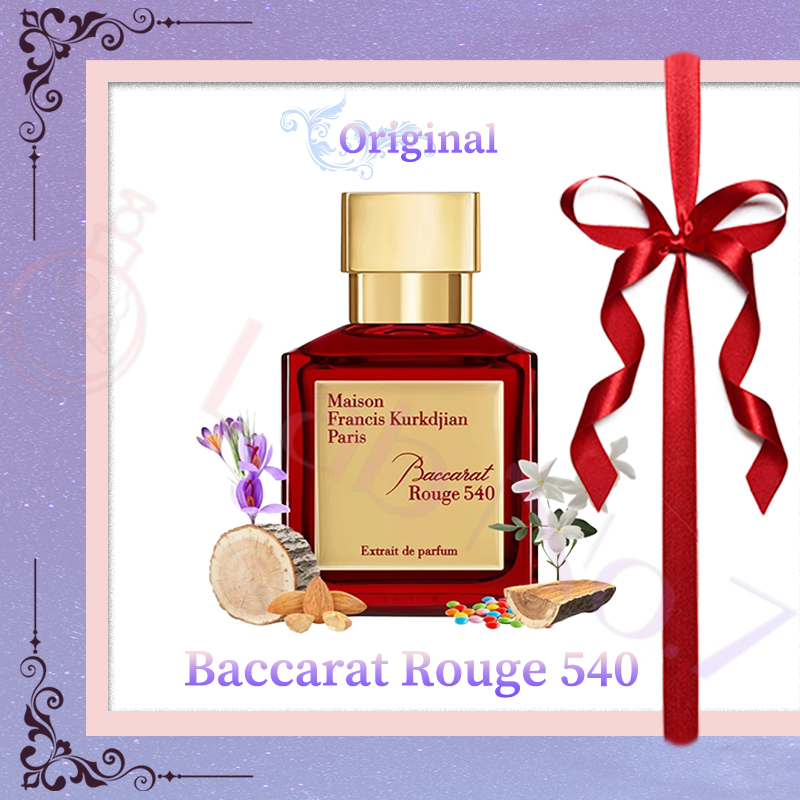 【100% Original】70ML Maison Francis Kurkdjian Baccarat Rouge 540  parfum wanita Parfum Cowok Parfum I