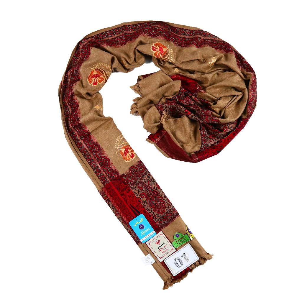 Sorban ALMAS Shawl Kashmiri Mumtaz 4083 Halus
