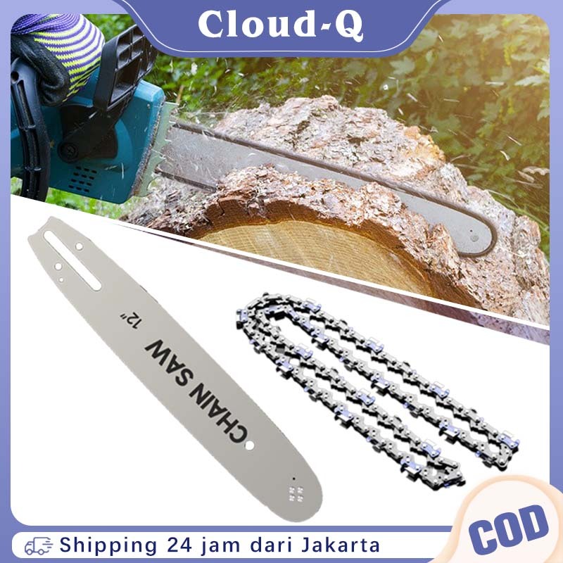12Inch Chainsaw Bar Refil Chainsaw / Rantai Gergaji Mesin Mini / Guide Bar Chainsaw