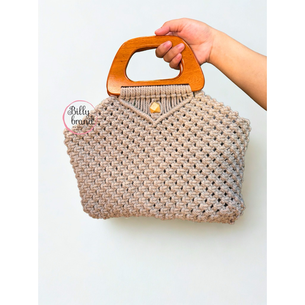 PALOMA - Tas Jinjing Wanita Elegan Serbaguna Terbaru Macrame Handmade Aesthetic Wanita