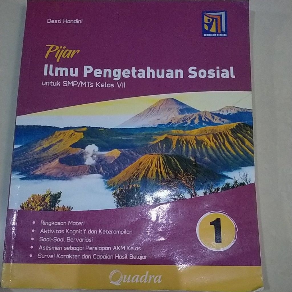 PIJAR IPS SMP KELAS 7 KURIKULUM MERDEKA QUADRA