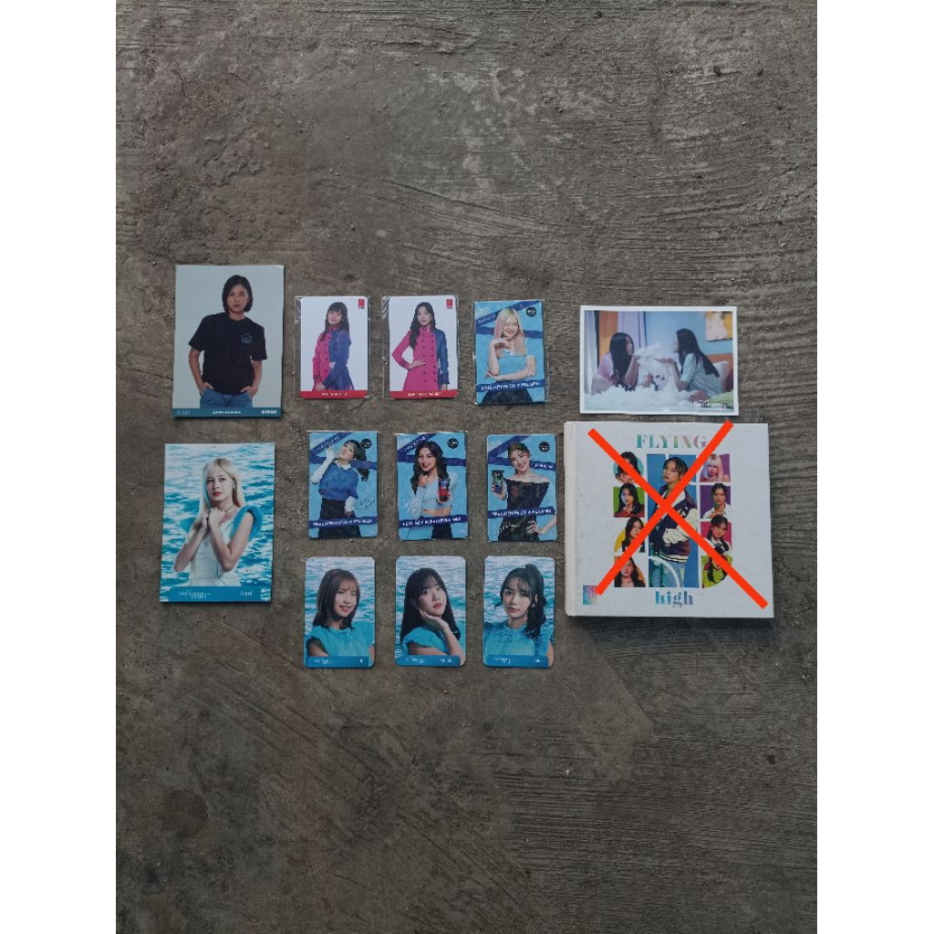 Photocard Photopack JKT48 Erigo Zee Marsha Feni Gita Muthe Eli Flora Official Merchandise Birthday T
