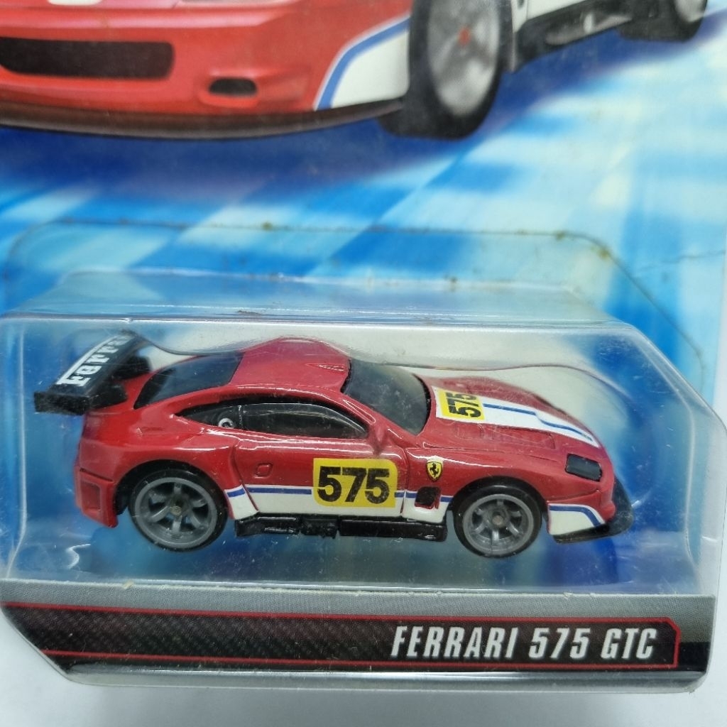 Diecast Mobil Hotwheels 1:64 Speed Machines FERRARI 575 GTC