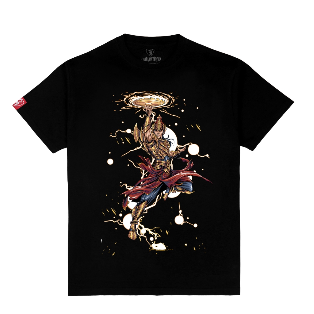 KAOS CULTURE HERO KRESNA TRIWIKRAMA | Kaos Wayang Prabu Kresna Triwikrama Wayang Kulit Budaya Indone