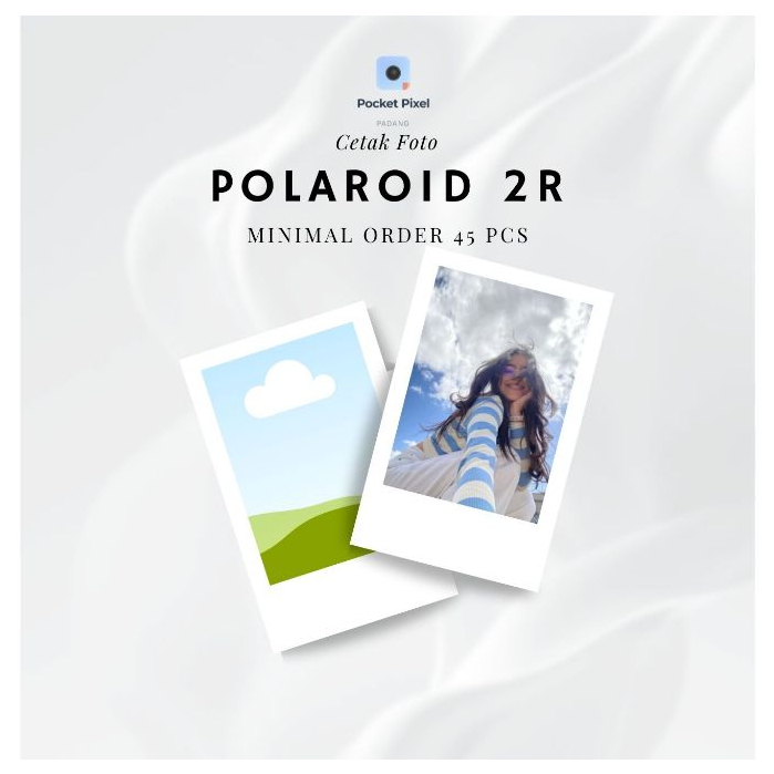 Cetak Foto 2R Polaroid Custom High (tanpa minimal order)