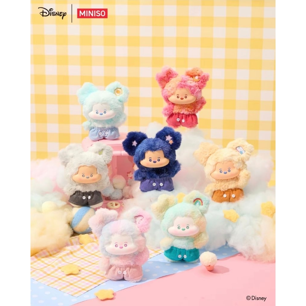 [Selected] Mickey Head In The Clouds - Plush Pendant