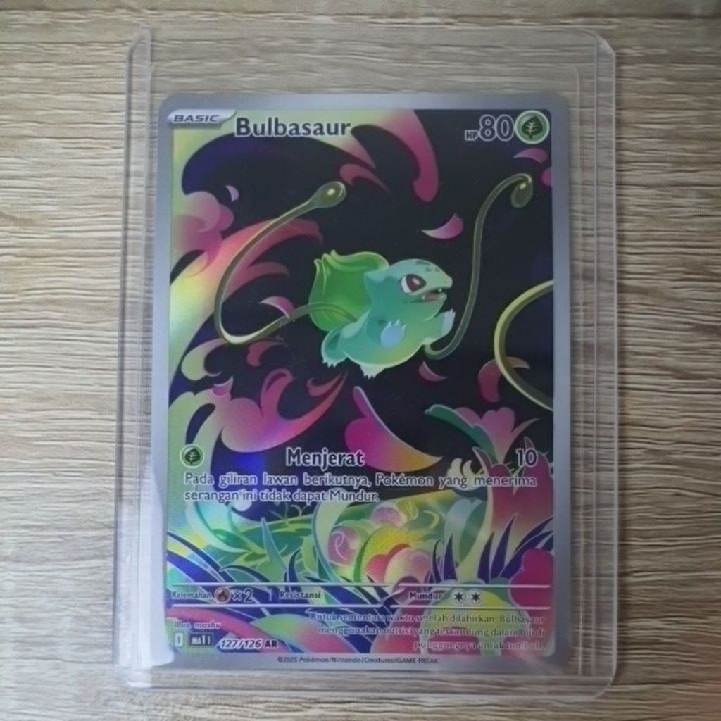 Pokemon TCG Mega Evolution (Bulbasaur AR)