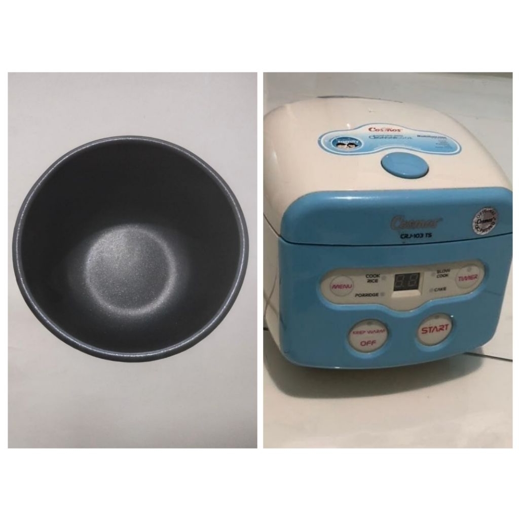 (PANCI NYA SAJA) Panci Teflon Innerpot (Ori Cosmos) Utk magic com Cosmos CRJ 103 TS