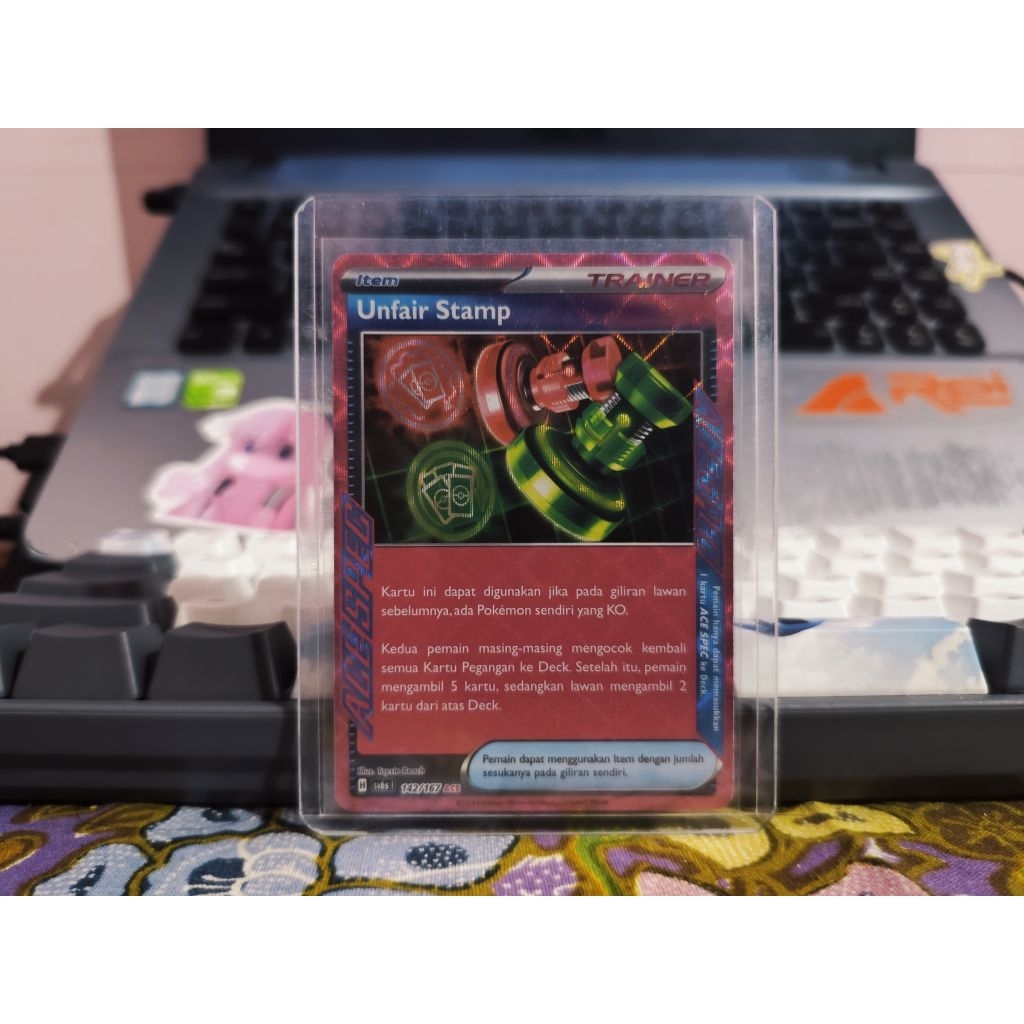 Kartu Pokemon | Unfair Stamp ACE sv6s