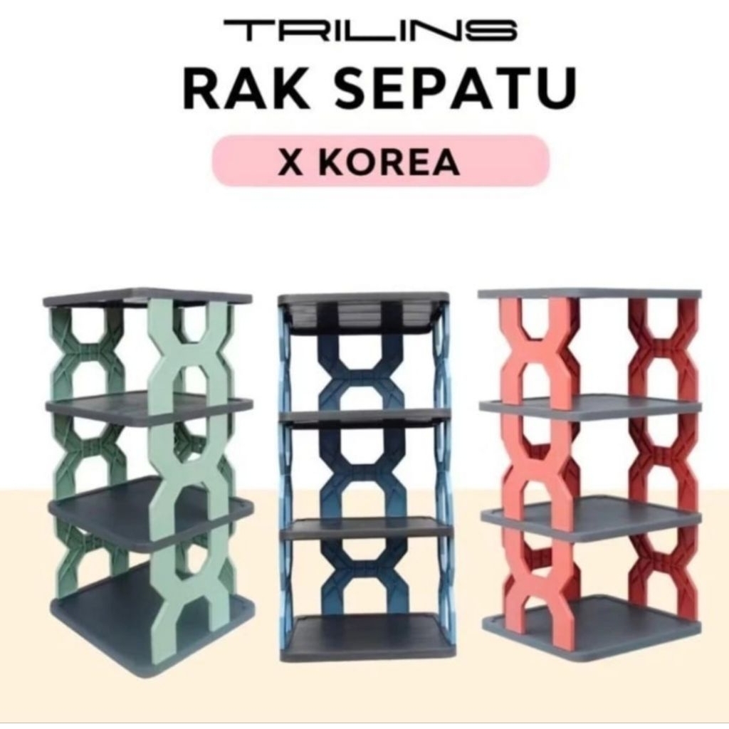 RAK SEPATU X KOREA RAK BONEKA RAK SERBAGUNA
