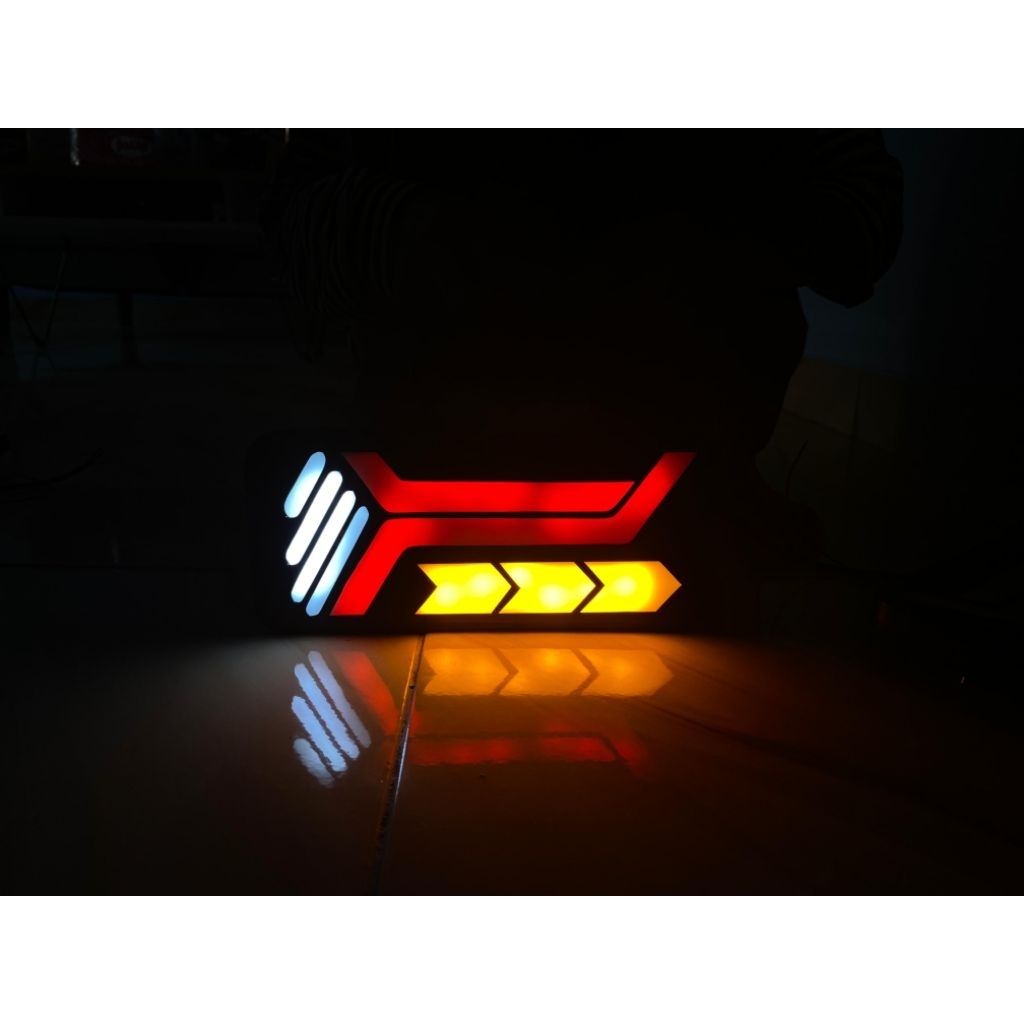 Lampu Rem belakang pickup Granmax & Espass variasi