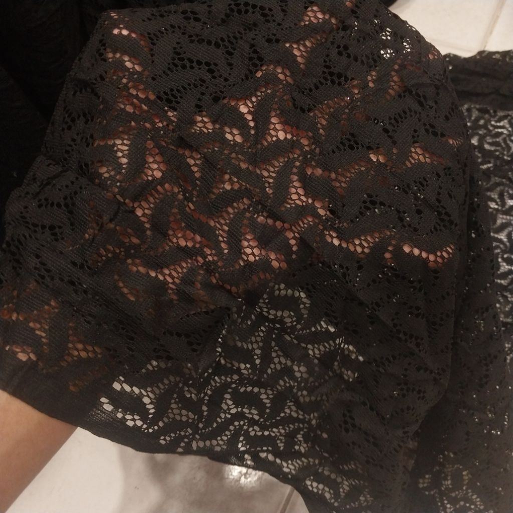 Kain/Bahan/BRUKAT KATUN LACE/Premium/Impor
