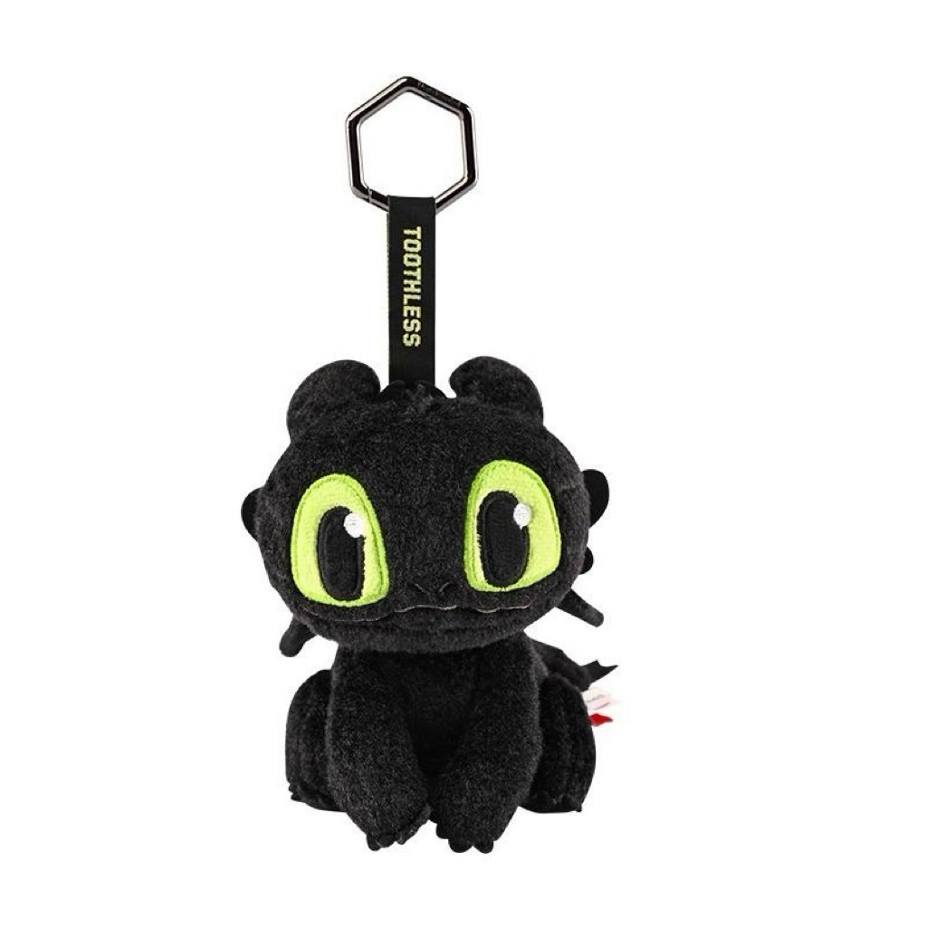 Toothless plush keychain original miniso