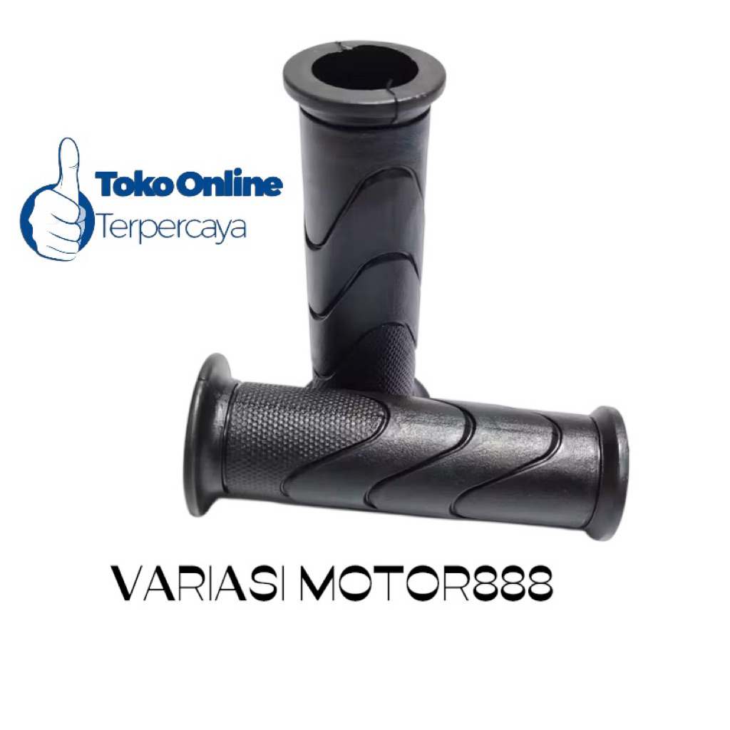 Handgrip grip set jalu stang chrome Nmax New Scoopy mio fino xeon supra vega rxking beat fi sonic fu