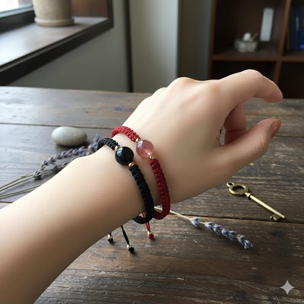 COD gelang tali couple bestie pasangan serut aksesoris fashion - gratis ongkir - serenityy