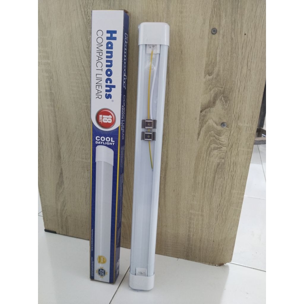 LAMPU HANNOCHS TL T8 COMPACT LINEAR LED TUBE LIGHT - 18 WATT
