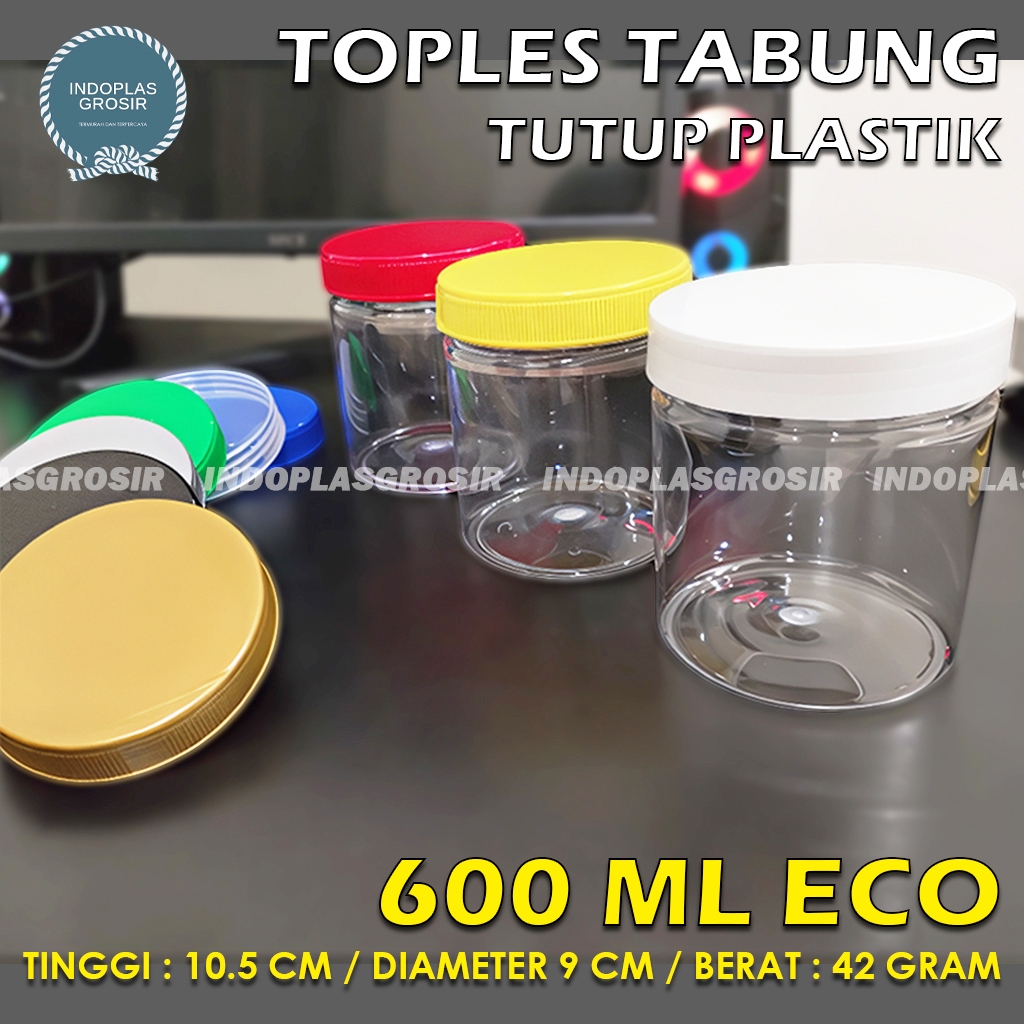 TOPLES TABUNG 600ML / TOPLES PLASTIK 600ML / TOPLES TABUNG 600ML EKONOMIS