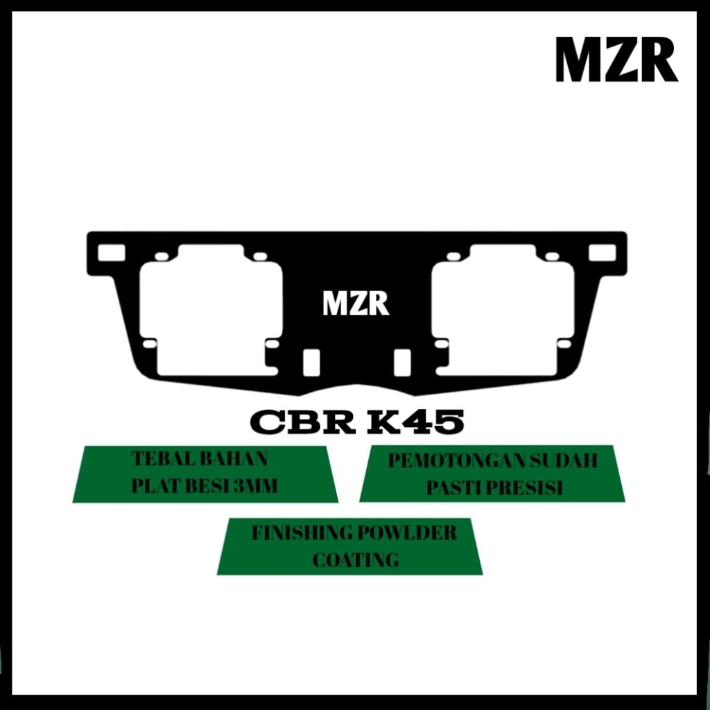 BREKET BILED 2.5 INCH CBR K45