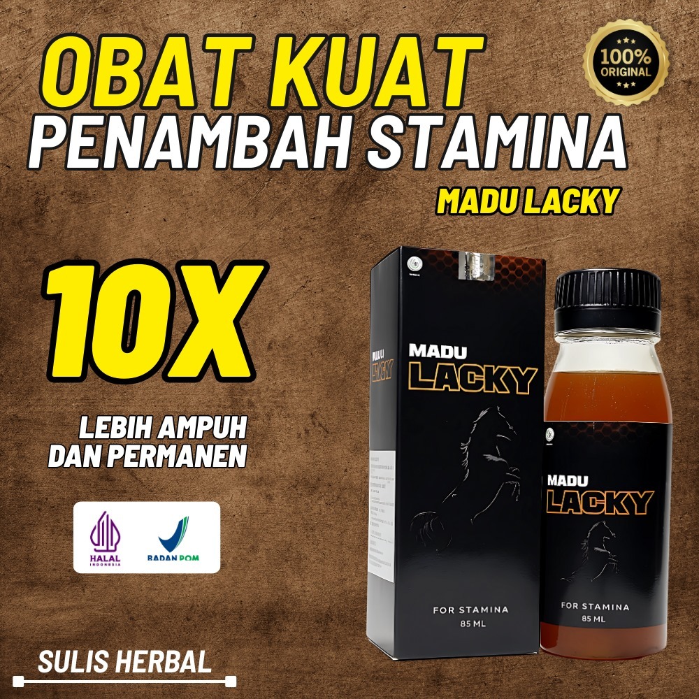 Madu Lacky Obat Original Mulitivitamin Kuat Penambah Energi Nutrisi Stamina laki laki