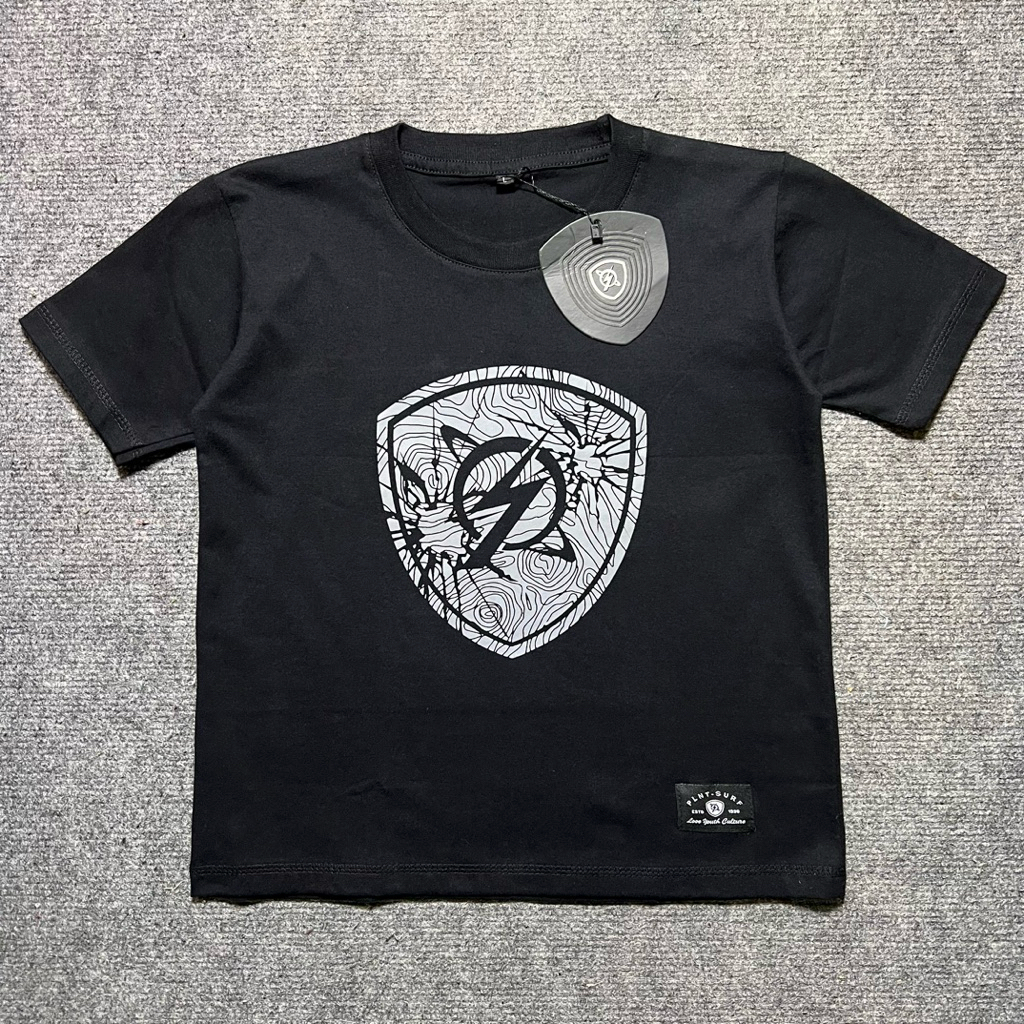 Kaos PlanetSurf Anak Hitam Black | Tshirt Anak