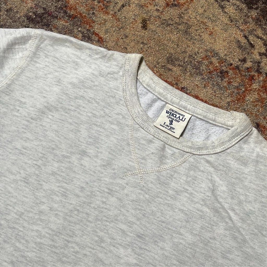 Crewneck Who Au Vintage Grey