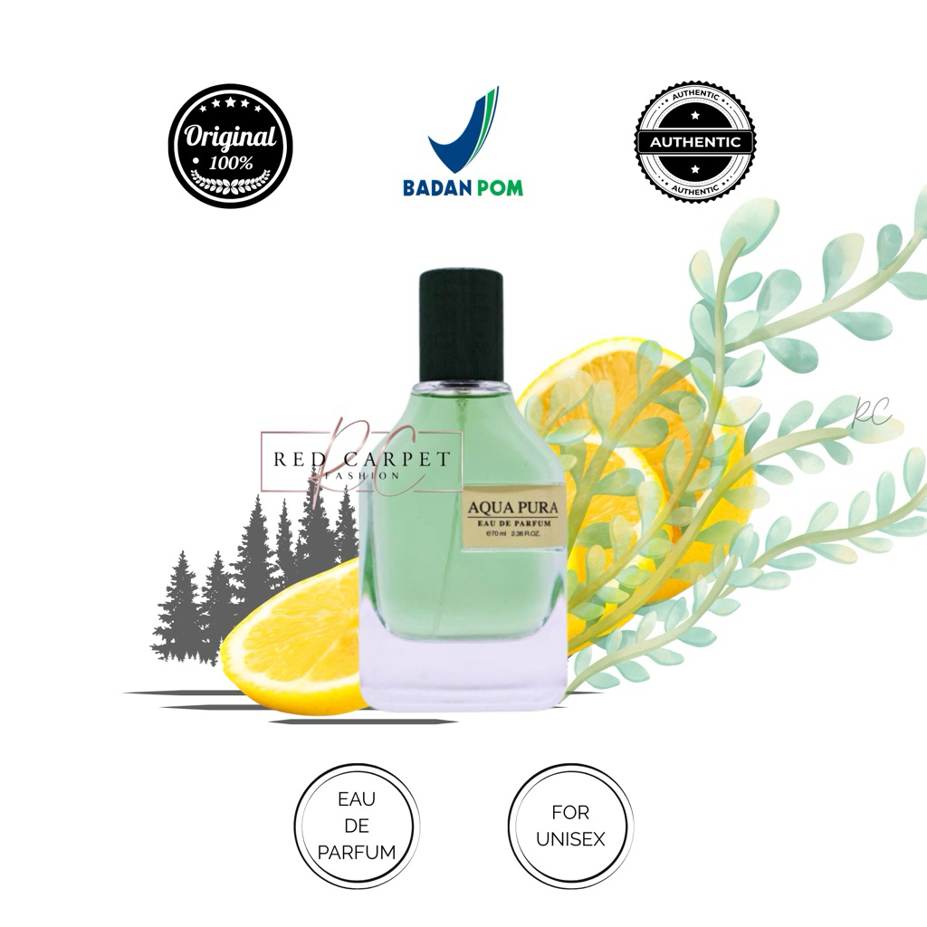 FRAGRANCE WORLD AQUA PURA EDP 70ml for unisex