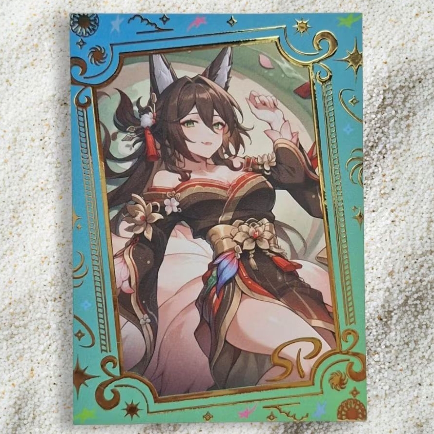 Kartu CCG Goddess Wenxiao Honkai Star Rail Fugue SP