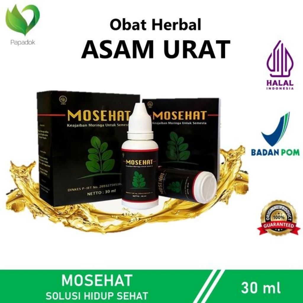 Mosehat Obat Herbal Ampuh Berkhasiat Prostat, Herbia, Wasir, Batu Empedu