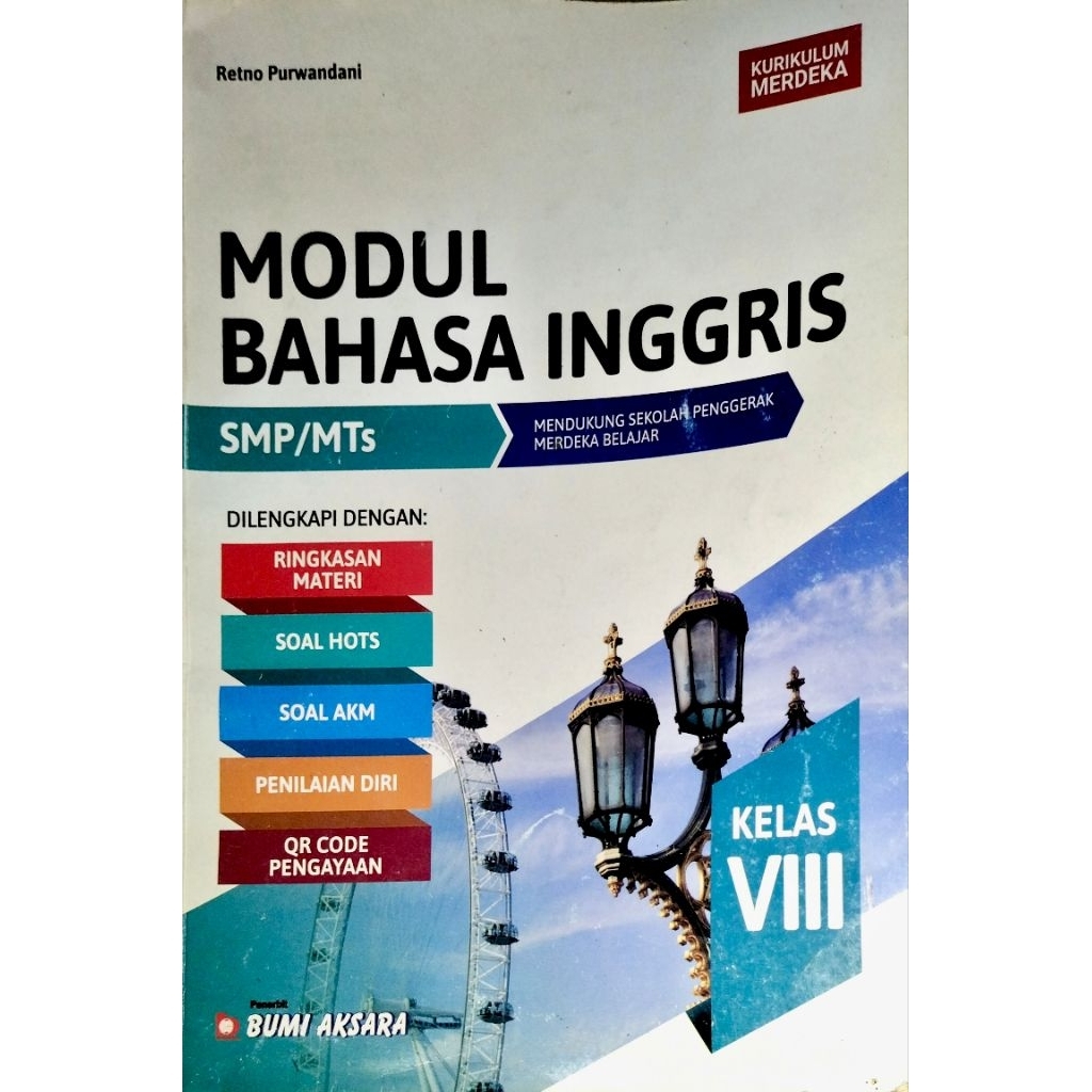 MODUL BAHASA INGGRIS ( SMP KELAS 8 ) - Kurikulum Merdeka