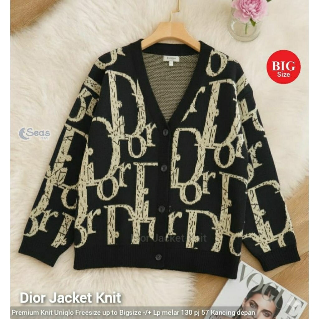 DIOR CARDI KNIT / BTC / RAJUT