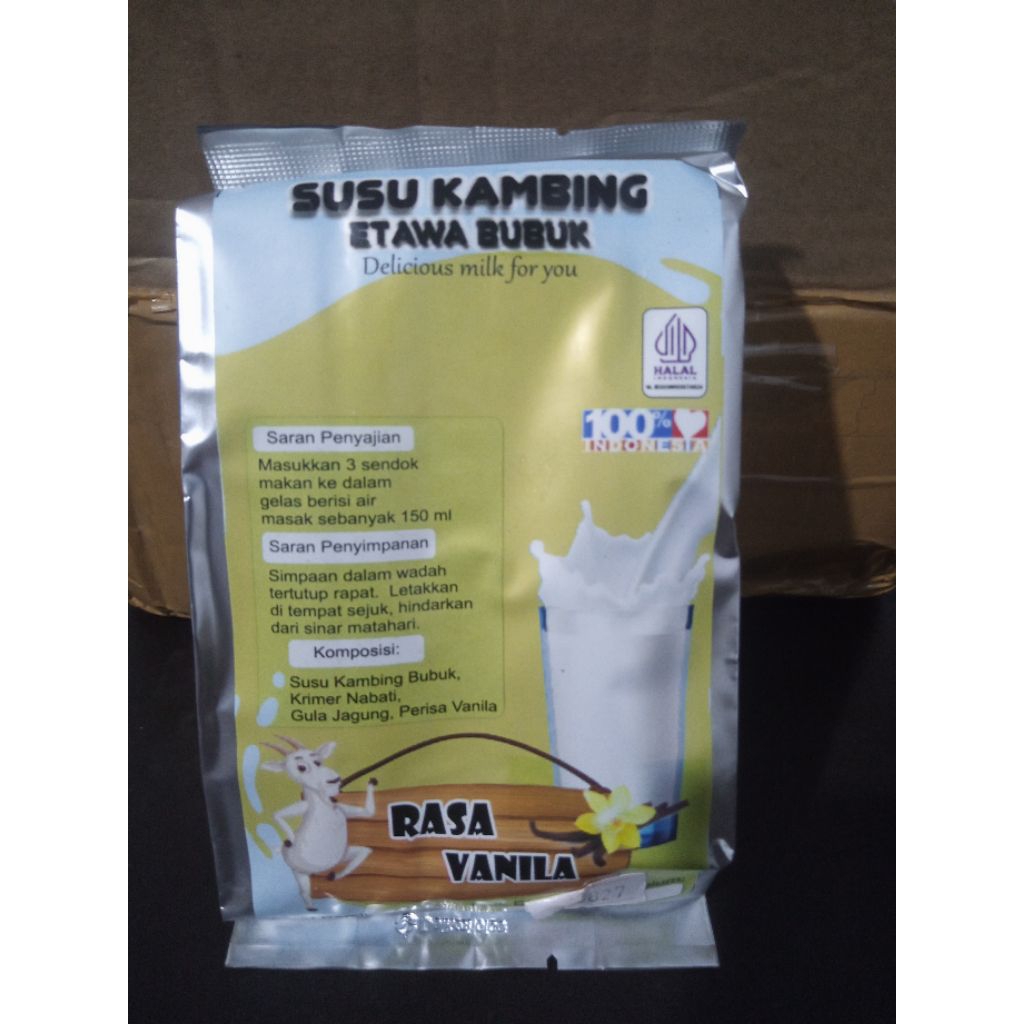 Susu Bubuk Kambing Etawa Rasa Vanila