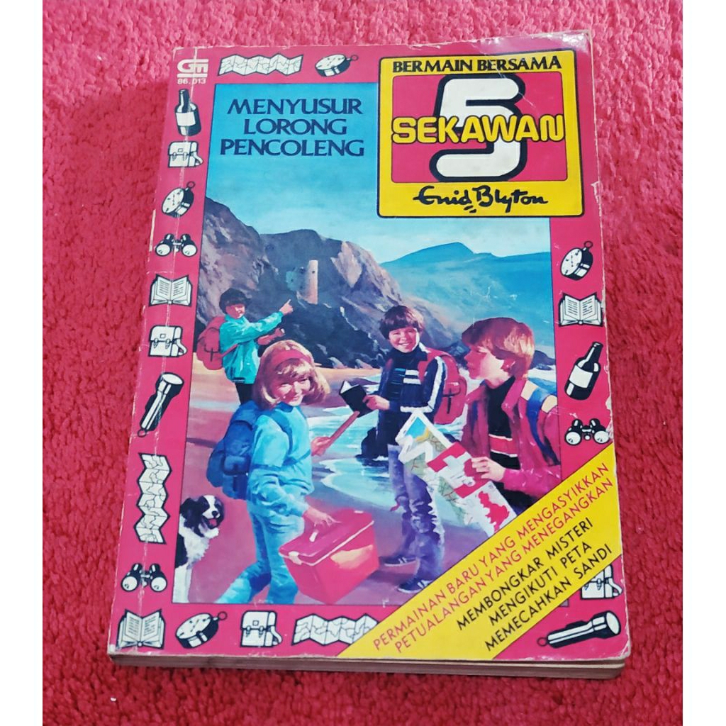 Buku Enid Blyton seri Bermain Bersama Lima Sekawan "Menyusur Lorong Pencoleng" 100%ORI preloved kole