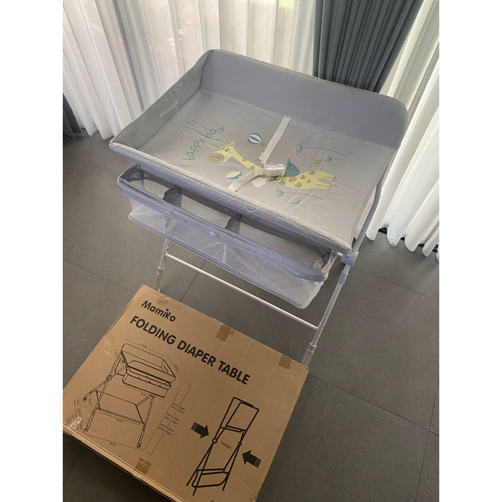 PRELOVED KUB Changing Diaper Table | Meja Tempat Ganti Popok Anak Bayi | Meja Lipat Perawatan Bayi M