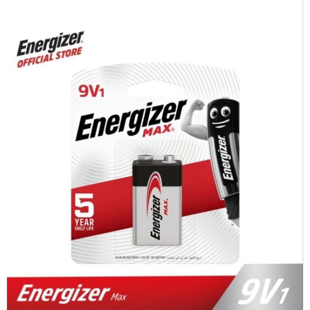 BATERAI 9 VOLT MAX KOTAK - ENERGIZER