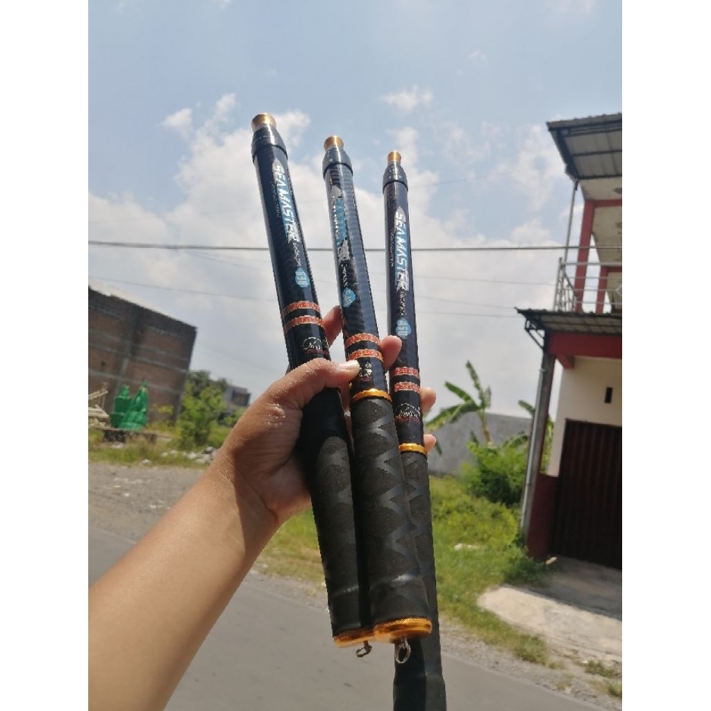 Joran Tegek Zoom Ros Pendek 40 cm kuat dan berkualitas