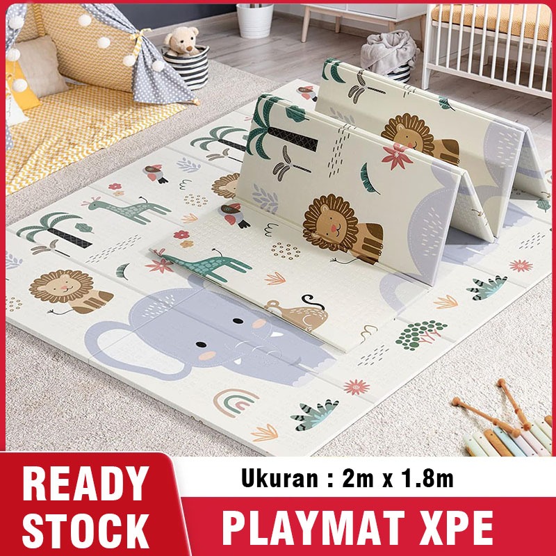 Playmate Anak Matras Bayi Playmate Empuk Tikar Lipat Alas Tidur Anak COD