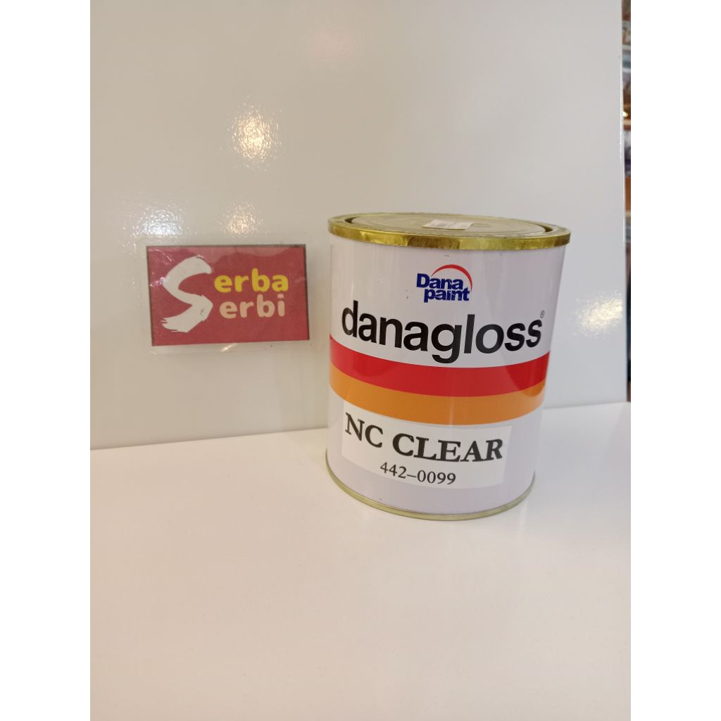 *1LTR NC CLEAR DANAGLOSS*Cat clear NC glossy transparan