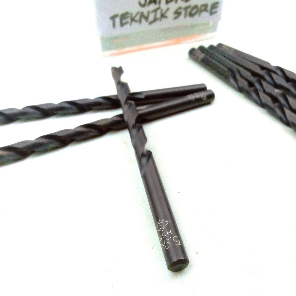 Mata Bor 5.9mm Kobelco Bor Besi Hss Bukan Bor Carbide Nachi