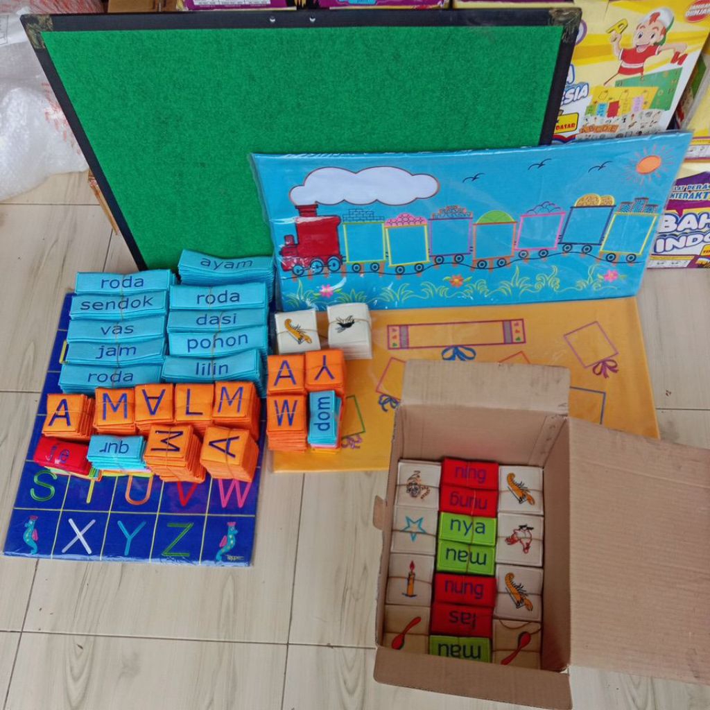 bahasa Indonesia, kit bahasa Indonesia, bahasa Indonesia SD, alat peraga bahasa Indonesia