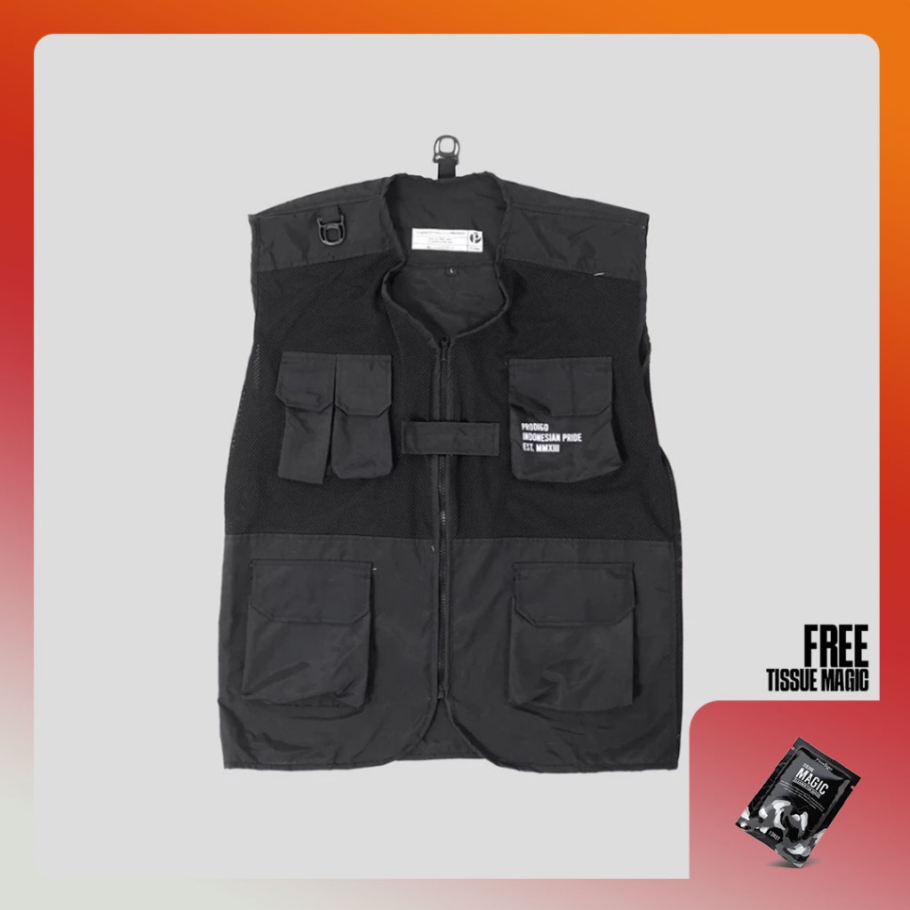 Prodigo * Rompi Tactical Serimpi 2 I Rompi Tactical Outdoor Multifungsi I Rompi Lapangan I Vest Carg