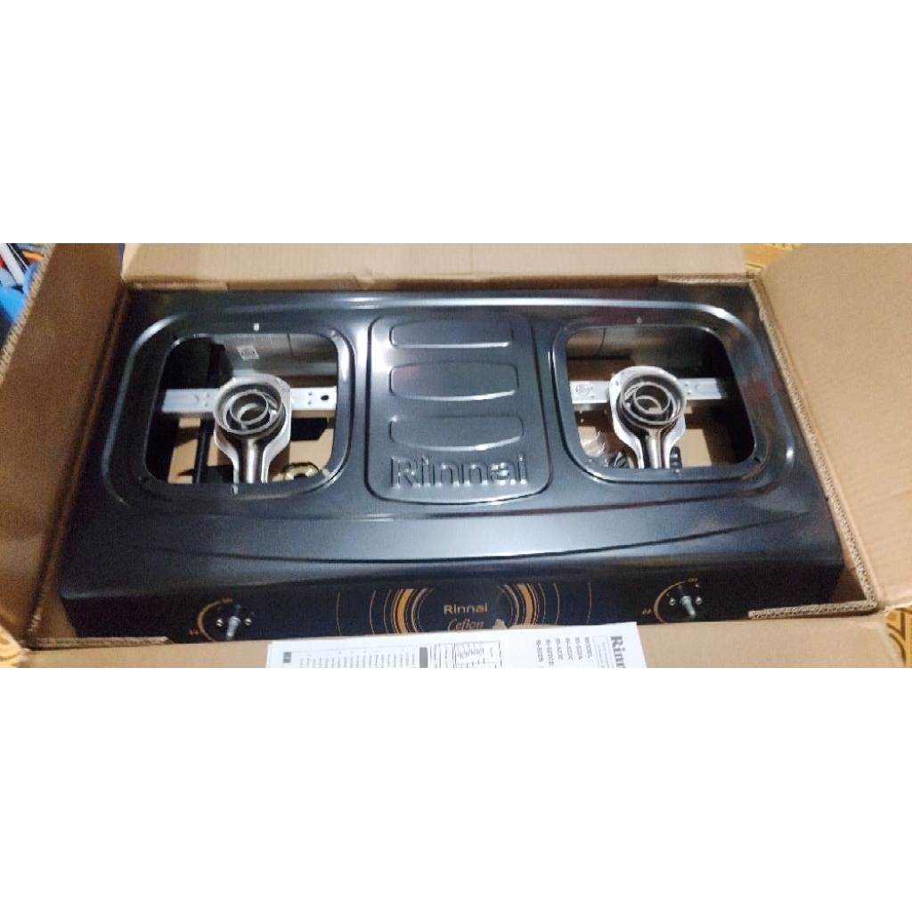 kompor Rinnai 2 tungku 522C api tornado