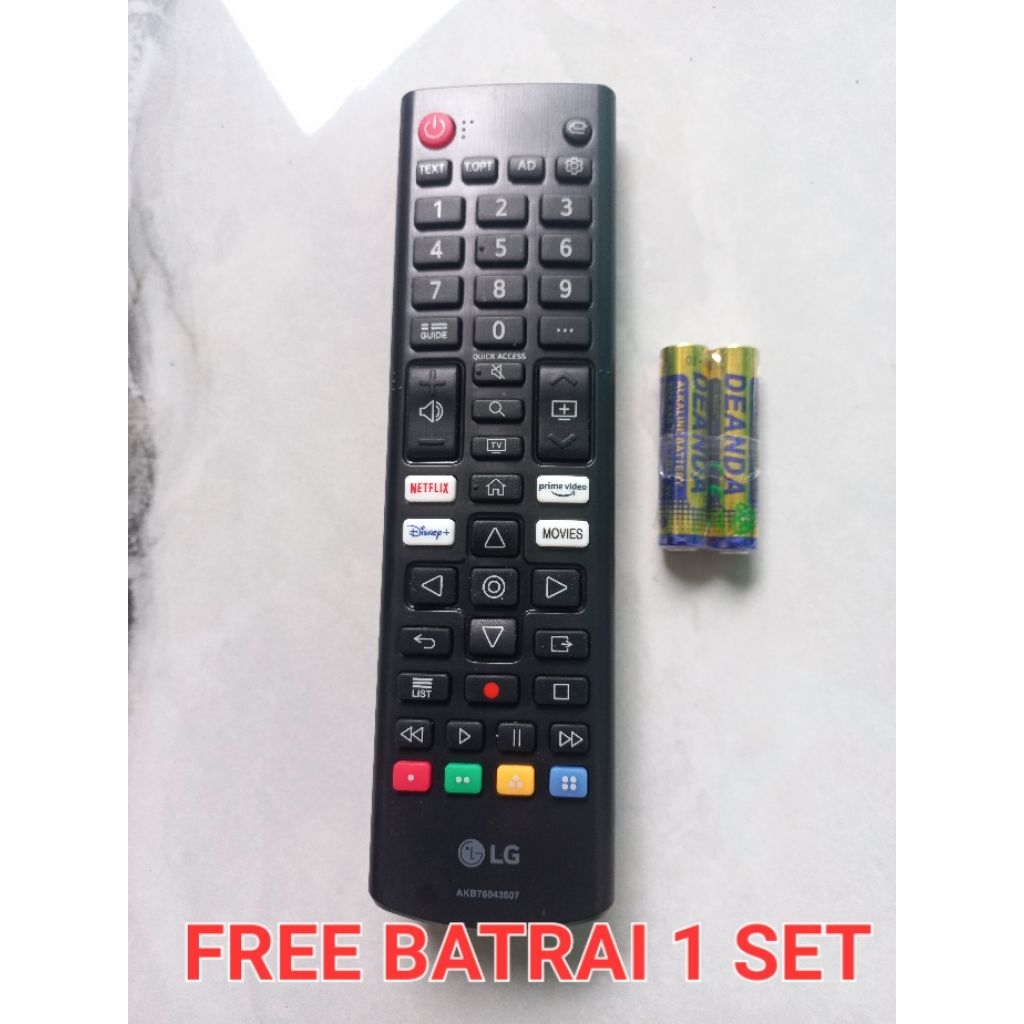 remot lg smart tv original - remot tv lg smart tv Movie / AKB76043507