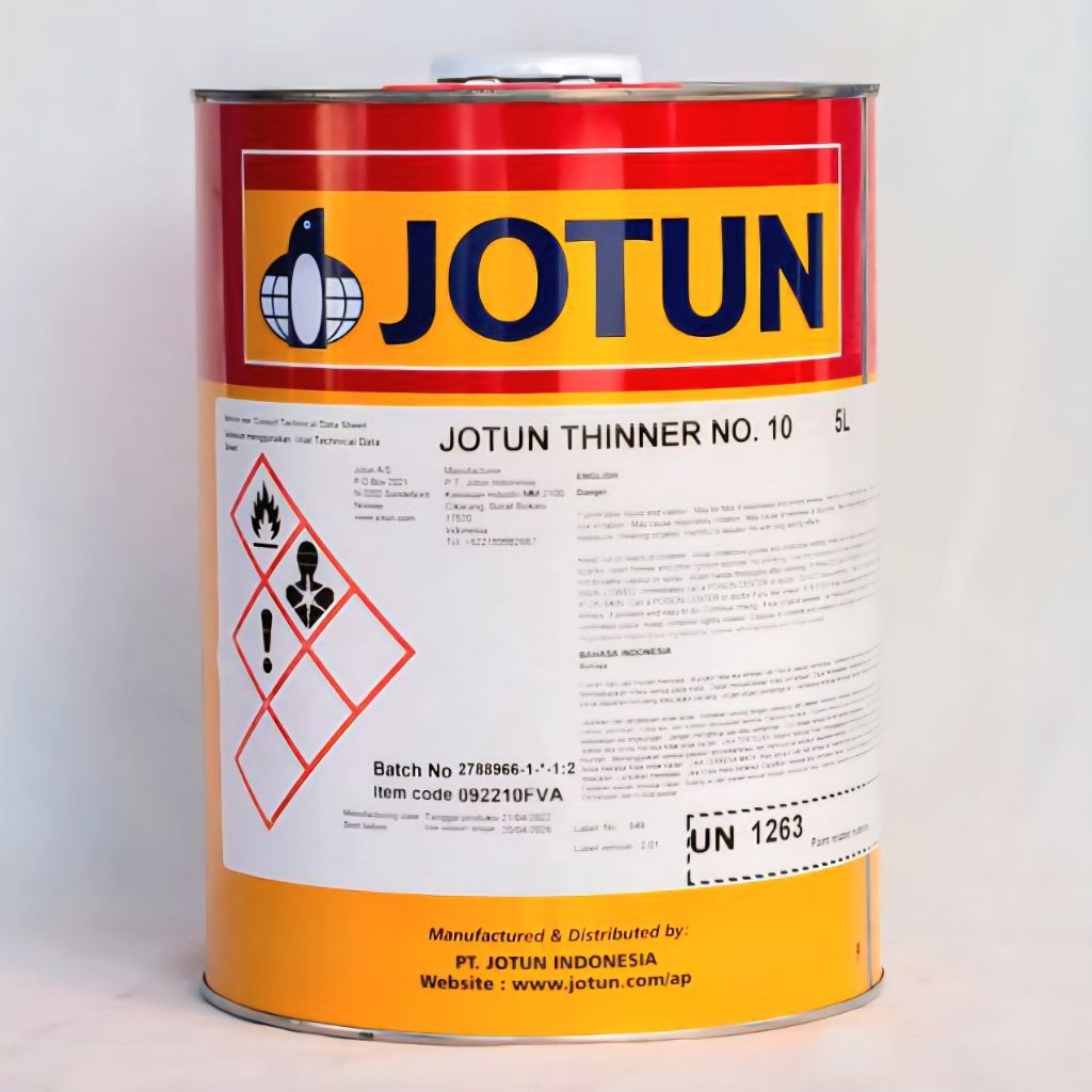 Jotun Thinner no.10 5Liter / tiner thiner no 10