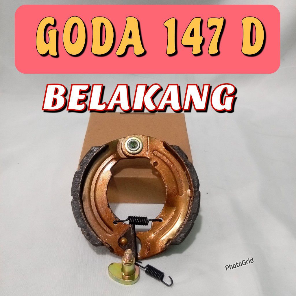 KAMPAS REM BELAKANG GODA 147 D/KAMPAS REM SEPEDA LISTRIK GODA 147 D